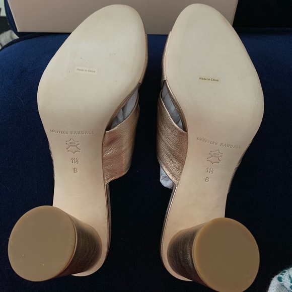 Brand new Loeffler Randall Rose Gold Mules - Picture 4 of 4